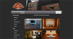 Desktop Screenshot of hotelvilladelparque.com